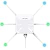 2025 AX3000 Outdoor WiFi 6 Extender, WAVLINK Long-Range WiFi Repeater/Access Point with Dual Band/PoE/IP67 Waterproof/6 x 7dBi Antennas, Supports Up to 256 Devices for Garage, Yard, RV,Farm