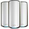 NETGEAR Orbi 970 Series Quad-Band WiFi 7 Mesh Network System (RBE973S), Router + 2 Satellite Extenders, Security Features, Up to 27Gbps, Covers Up to 10,000 sq. ft., 200 Devices, 10 Gig Internet Port