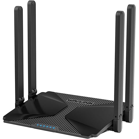 WAVLINK AX3000 WiFi 6 Dual Band Mesh Router, 802.11ax Wireless Gigabit Router for Gaming and VR, Everything Mesh & AP Mode, MU-MIMO, Beamforming, OFDMA, WPA3, Support 160MHz & IPv6