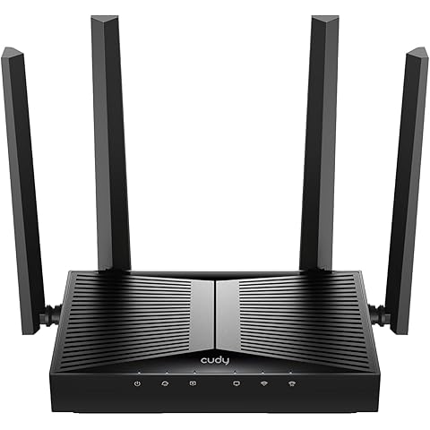 Cudy BE3600 Dual-Band Wi-Fi 7 Router, Lightning-Fast Speeds, 2.5G Multi-Gig Connectivity, Far-Reaching Coverage, Smooth and Stable, WR3600H