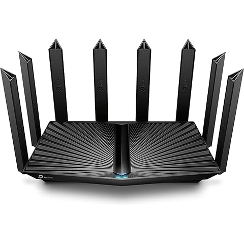 TP-Link AX6000 Wi-Fi 6 Router (Archer AX80) – Dual Band, 2.5 Gbps WAN/LAN Port, 8K Streaming,Wireless Internet Router with OneMesh and AP Mode, Long Range Coverage, WPA3, Beamforming