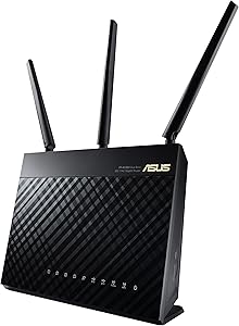 ASUS AC1900 WiFi Router (RT-AC68U) - Dual Band Gigabit Wireless Internet Router, Gaming &amp; Streaming, AiMesh Compatible, Included Lifetime Internet Security, Adaptive QoS, Parental Control