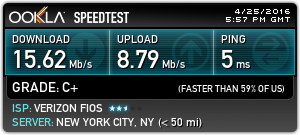 Speedtest without VPN
