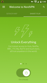 Android NordVPN smartplay