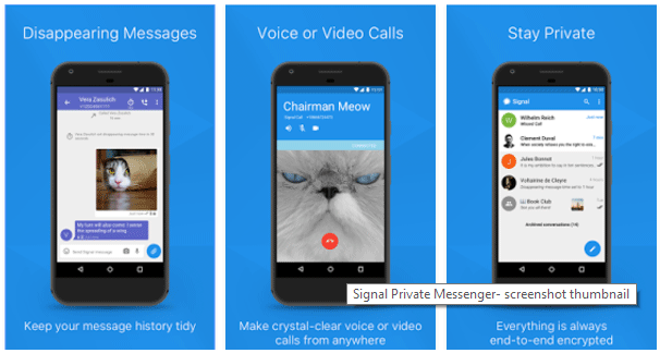 Signal Private Messenger