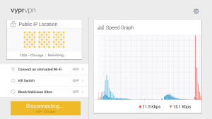VyprVPN FireTV app Connecting to VPN
