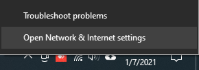 Troubleshoot network settings (reset kill switch)